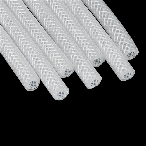 Braided Silicone Tubing Consists Of A Three-layer Structure.