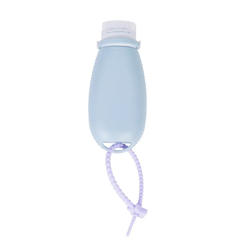 Silicone Shampoo and Conditioner Dispenser Bottles